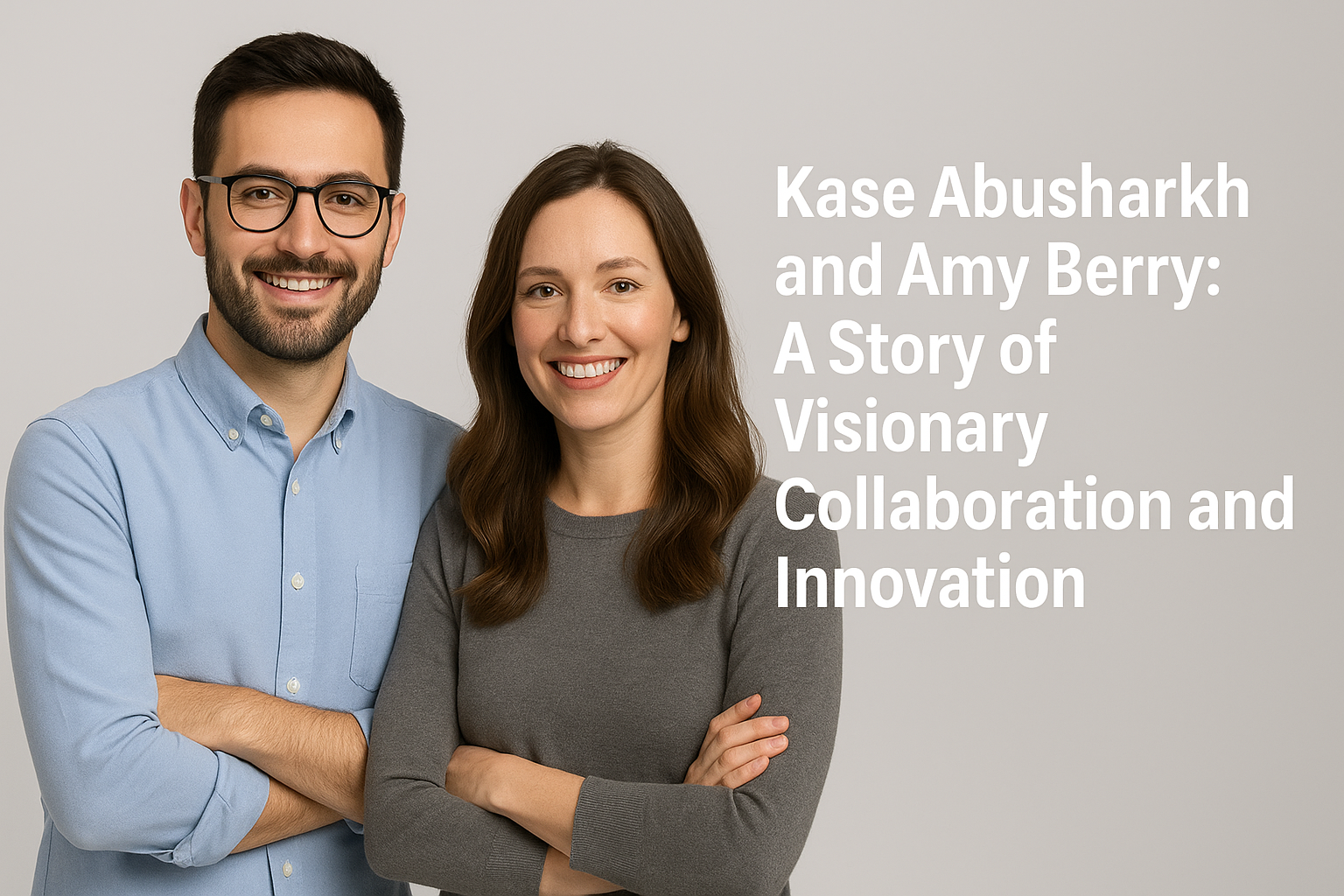 Kase Abusharkh and Amy Berry