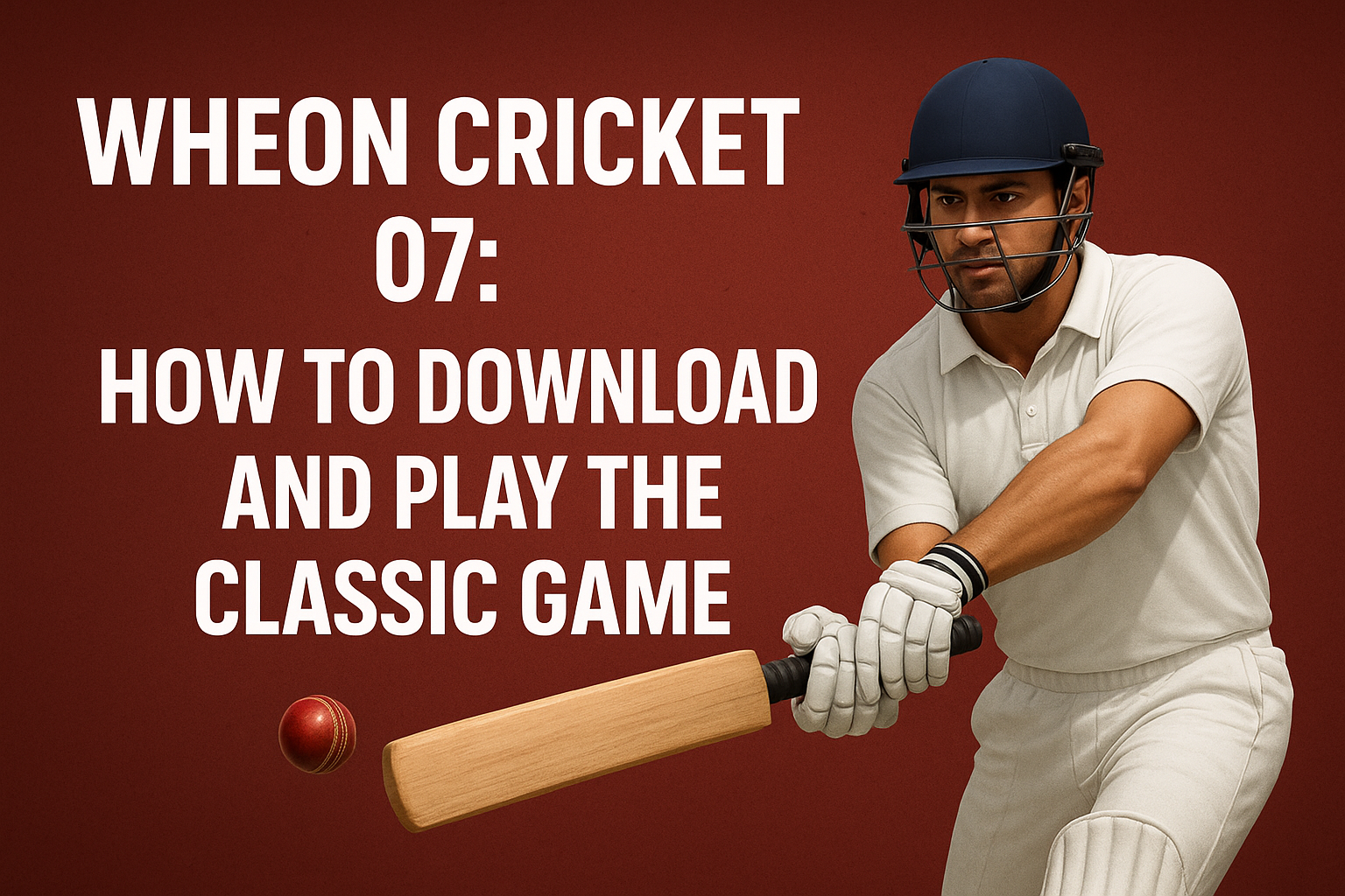 Wheon Cricket 07