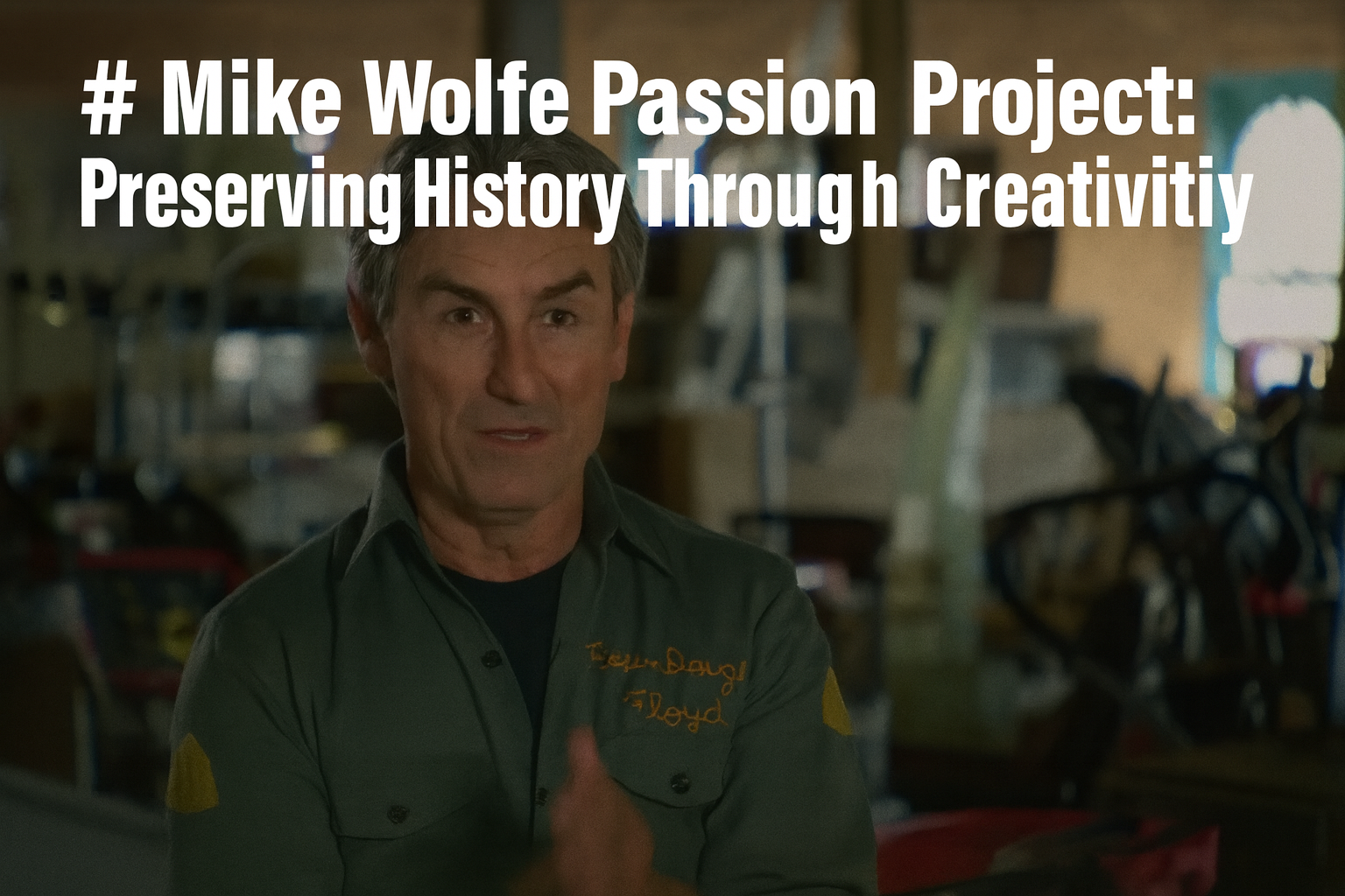 Mike Wolfe Passion Project